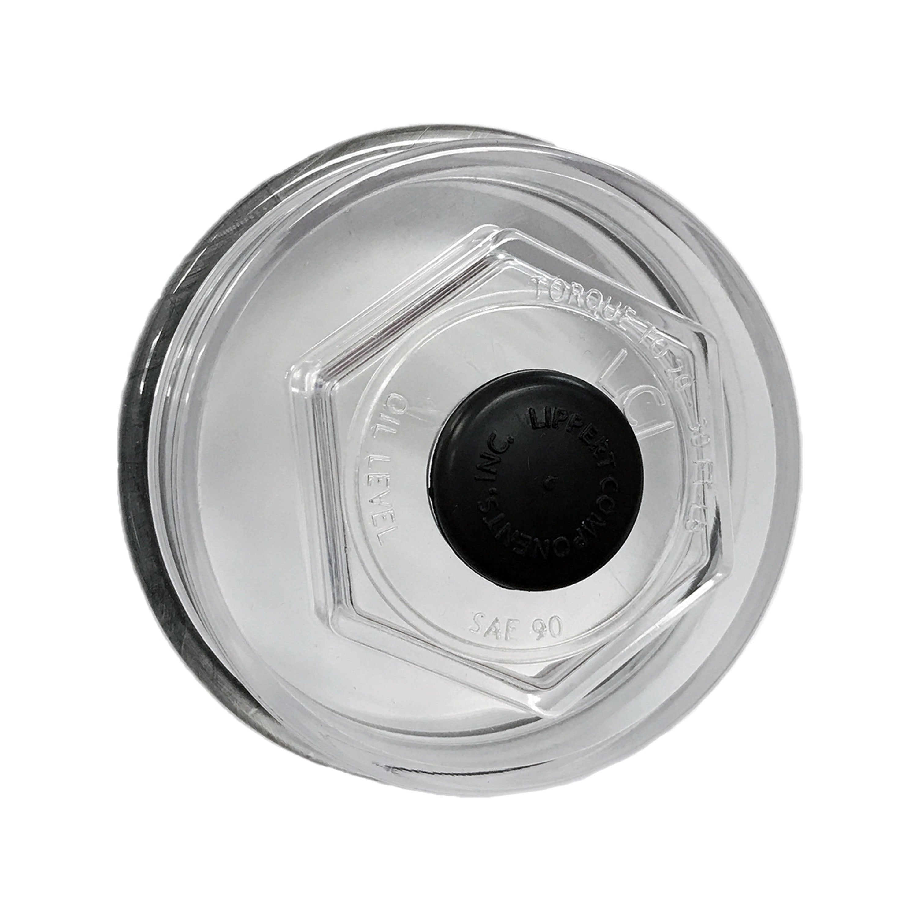 Lippert Trailer Axle Oil And Dust Cap 10 000 To 16 000 Lbs. Clear