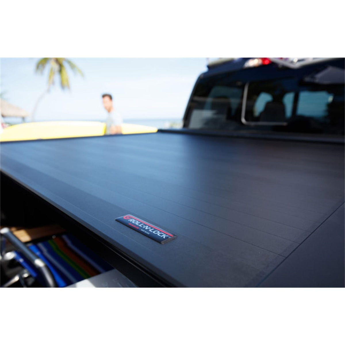 Roll-N-Lock RC122E Locking Retractable E-Series Truck Bed Tonneau Cover for 2019-2023 Ford Ranger; Fits 5.0 Ft. Bed