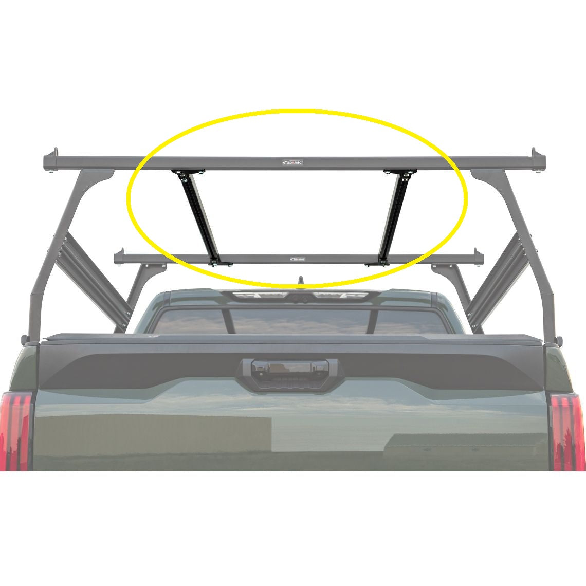 ADARAC ADAGRID Truck Bed Rack Base Rail - F6070012