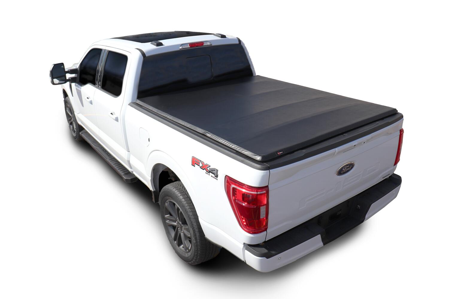 Enthuze ACTENT103 - Soft Tri-Fold Tonneau Cover w/o Cargo Channel Syst ...