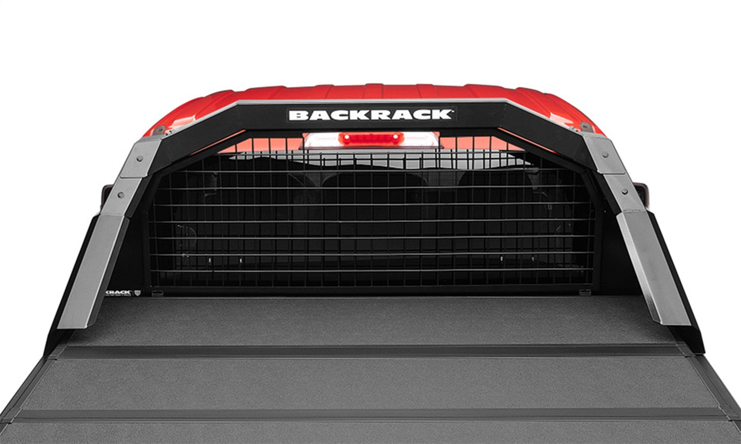 Backrack SC9001 Cab Safety Screen; Exclusive to Trace Rack; 15-22 Ford ...