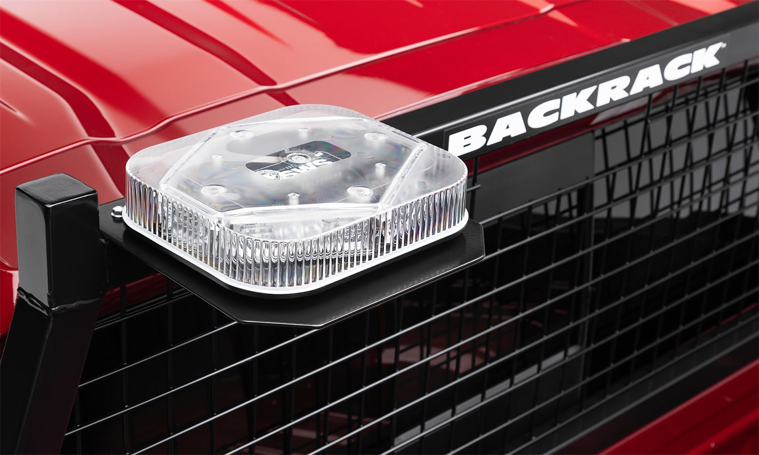 Back Rack Light Bracket RealTruck Backrack 41000 Safety Rack Light Bracket; Universal; 10.5 In ...