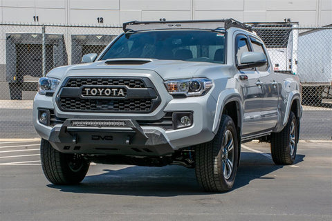 DV8 Offroad FBTT1-05 16+ Toyota Tacoma Truck Center Mount Front Bumper Mounting Hardware Included Without Grille Guard