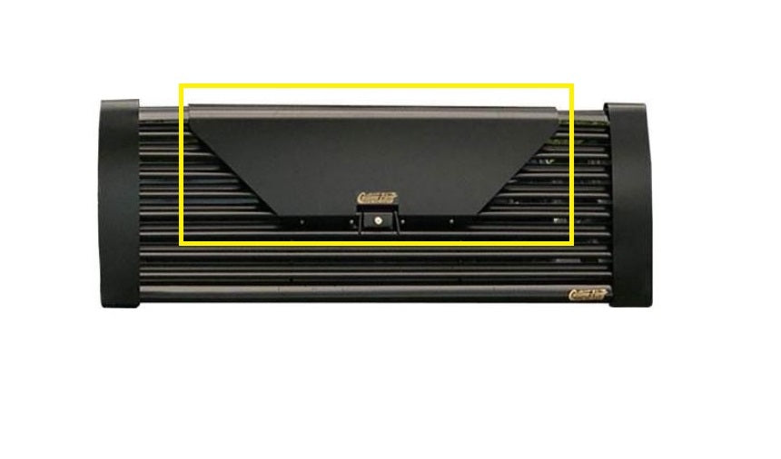Custom Flow Tailgates CF-INSERT-3 CF-INSERT 3 Tailgate Insert For Use With Fifth Wheel Black Steel