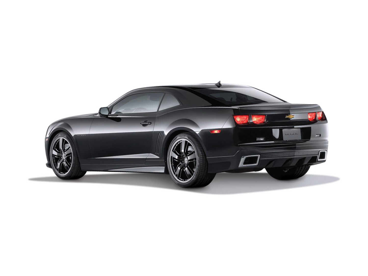 2010 2013 Chevrolet Camaro SS With Ground Effects Package Axle Back Exhaust System ATAK r