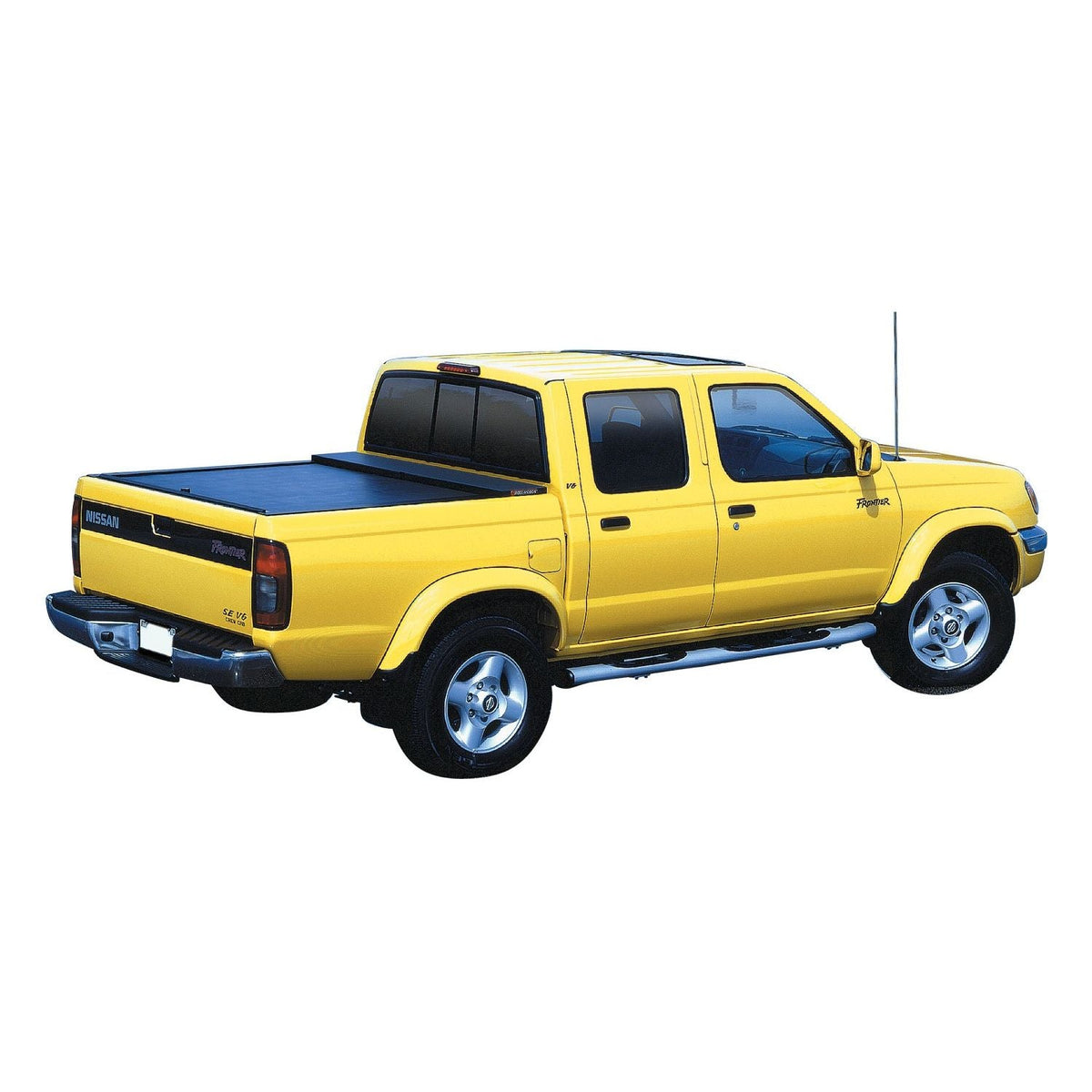 Roll-N-Lock LG802M Locking Retractable M-Series Truck Bed Tonneau Cover for 2005-2020 Nissan Frontier King/Crew Cab; Fits 6 Ft. Bed