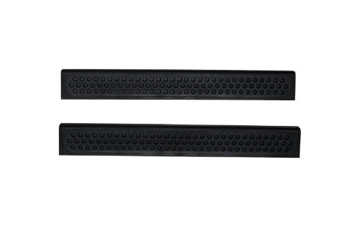 Auto Ventshade 88407 Black Door Sill Protector - 2 Piece