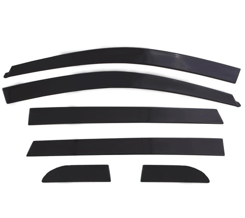 Auto Ventshade 896001 Seamless Ventvisor, 6 Piece