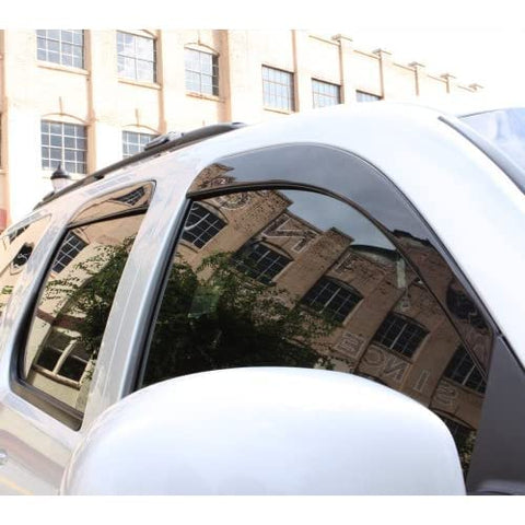 Auto Ventshade 796001 Seamless Ventvisor with Chrome Trim, 6 Piece