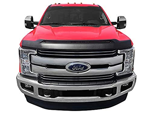 Auto Ventshade [AVS] Aeroskin Lightshield Hood Protector | 2017-2022 Ford F-250/F-350/F-450/F-550 Super Duty, Textured Black, 1 pc | 753135
