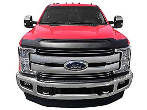 Auto Ventshade [AVS] Aeroskin Lightshield Hood Protector | 2017-2022 Ford F-250/F-350/F-450/F-550 Super Duty, Textured Black, 1 pc | 753135