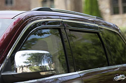 Auto Ventshade 794011 Seamless Ventvisor with Chrome Trim, 4 Piece