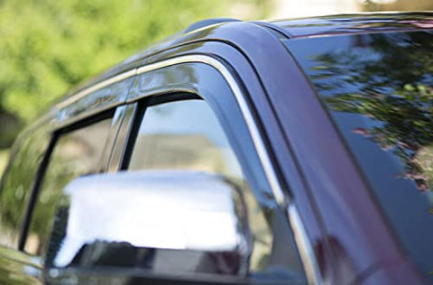 Auto Ventshade 794011 Seamless Ventvisor with Chrome Trim, 4 Piece