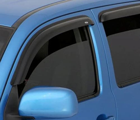 Auto Ventshade [AVS] Ventvisor / Rain Guards | Outside Mount, Smoke Color, 4 pc | 94193 | Fits 2018 - 2023 Volkswagen Atlas