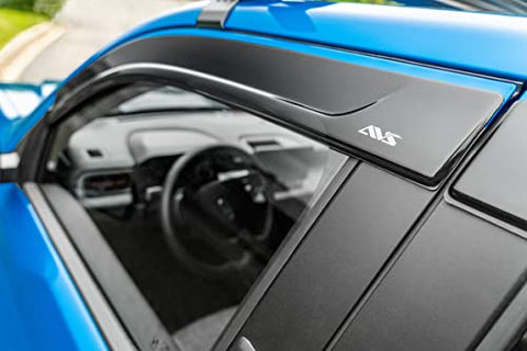 Auto Ventshade [AVS] Low Profile Ventvisor/Rain Guards | Smoke Color, 6 pc | 896011 | Fits 2020-2023 Lincoln Corsair