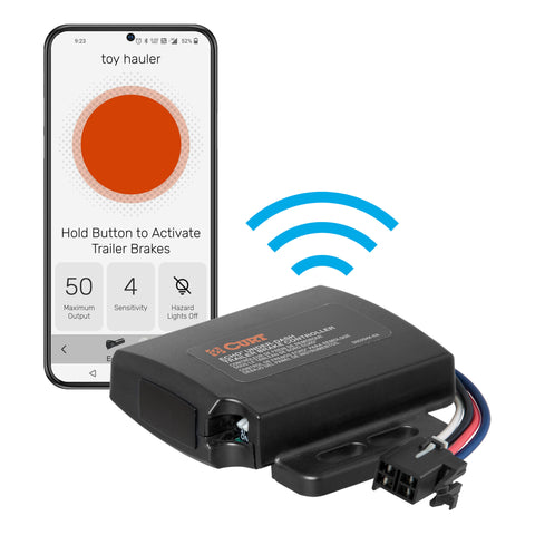 Echo Under-Dash Trailer Brake Controller Bluetooth® Smartphone Connection