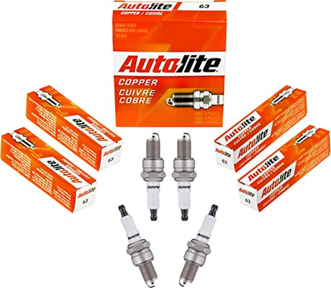 Autolite 63 Copper Resistor Spark Plug