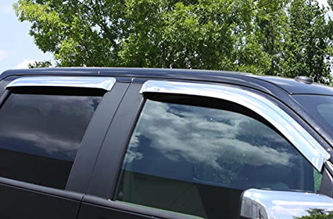 Auto Ventshade 94044 Original Ventvisor Side Window Deflector Dark Smoke