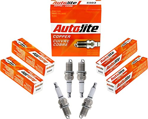 Autolite 5663 Copper Resistor Spark Plug