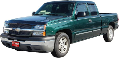 Auto Ventshade 94044 Original Ventvisor Side Window Deflector Dark Smoke