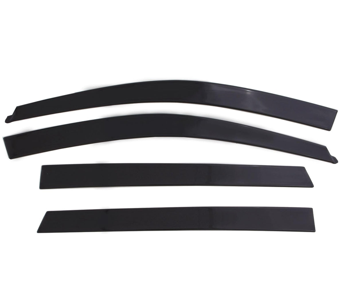Auto Ventshade [AVS] Low Profile Ventvisor / Rain Guards | Smoke Color, 4 pc | 894064 | Fits 2011 - 2023 Dodge Charger