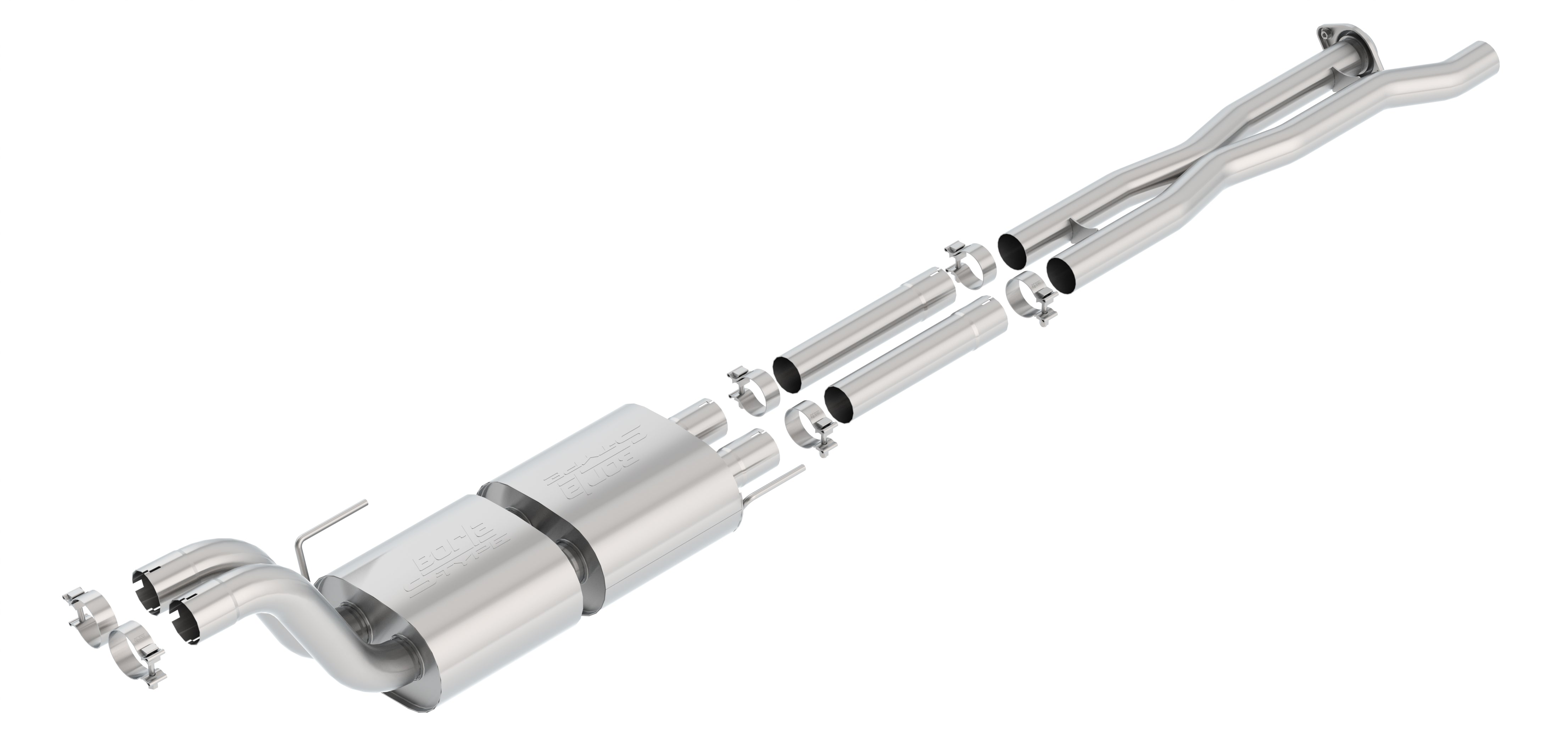 2017-2020 Ford F-150 Raptor/ Limited S-Type X-Pipe With Mid Pipes – Bak ...