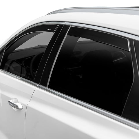 Auto Ventshade [AVS] Low Profile Ventvisor / Rain Guards | Smoke Color, 4 pc | 894064 | Fits 2011 - 2023 Dodge Charger