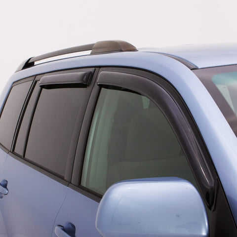 Auto Ventshade 94192 Ventvisor Deflector 4 pc.; Smoke; Outside Mount;