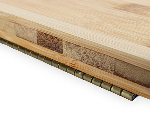 Camco 43423 Bamboo Accents RV Countertop Extension - Mounts Directly to Your Existing Countertop - Food Safe Construction - 12-Inches (L) x 13 ½-Inches (W) x ¾-Inch (Thick)