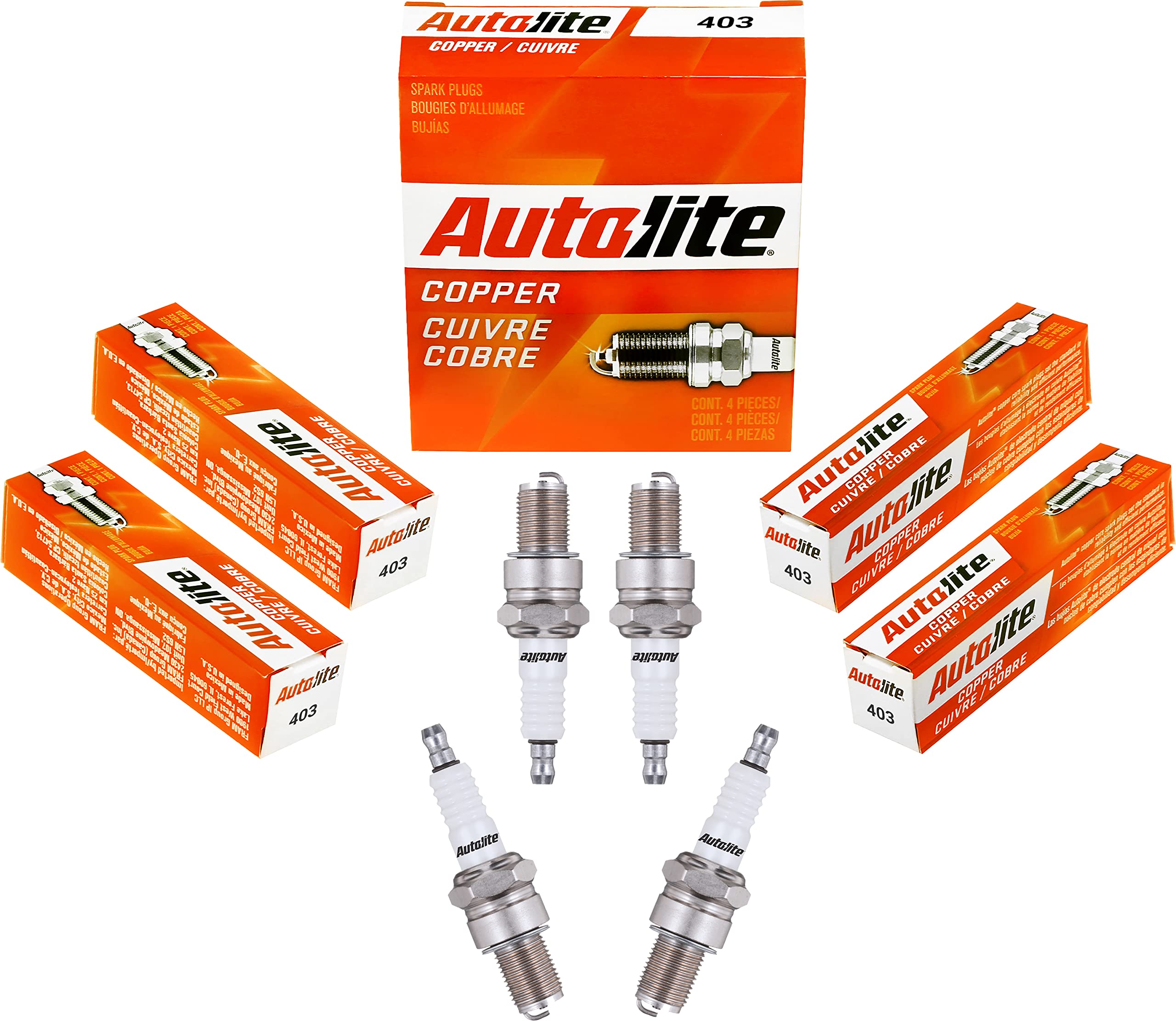 Autolite 403 Copper Resistor Spark Plug – Canada Tonneau Covers