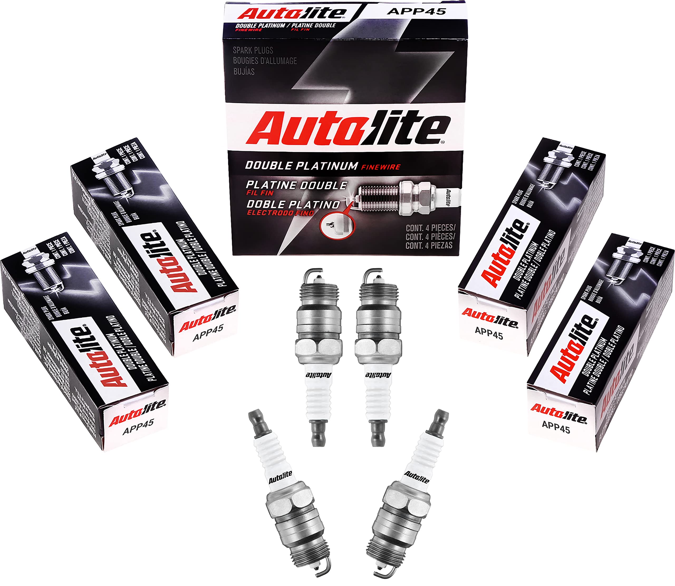 Autolite APP45 Double Platinum Spark Plug – Canada Tonneau Covers