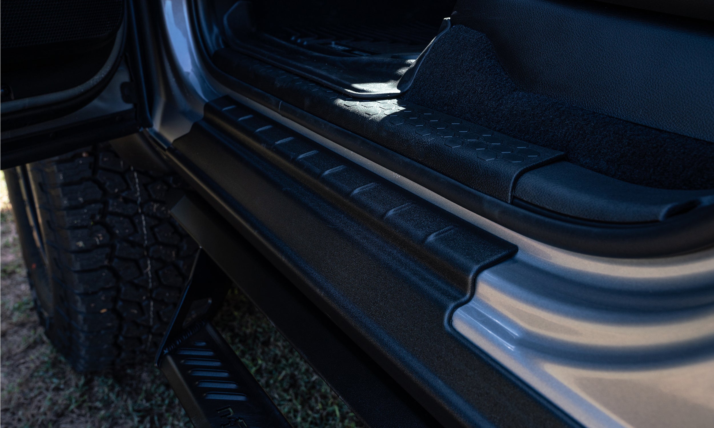 Bushwacker 14115 Trail Armor Rocker Panel Black For 2019-2023 Ram 1500 ...