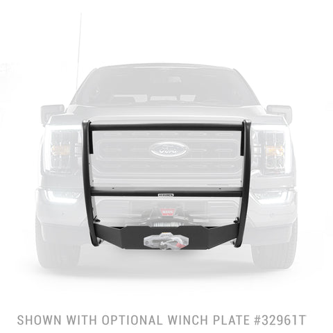 Go Rhino 32961T - 3100 Series StepGuard - Winch Tray Kit - Textured Black