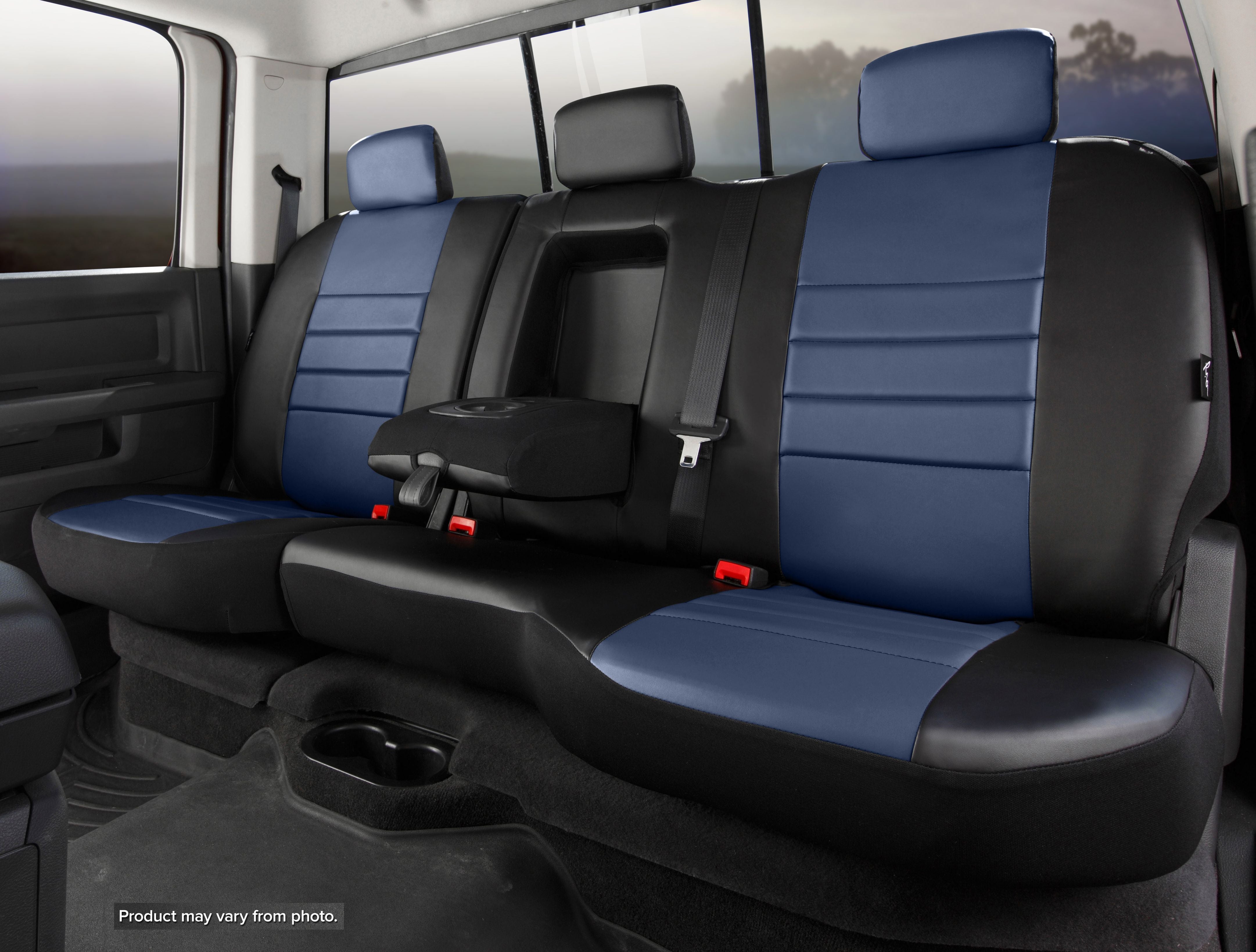 SL60 Series - Leatherlite Simulated Leather Custom Fit Rear Seat Cover ...